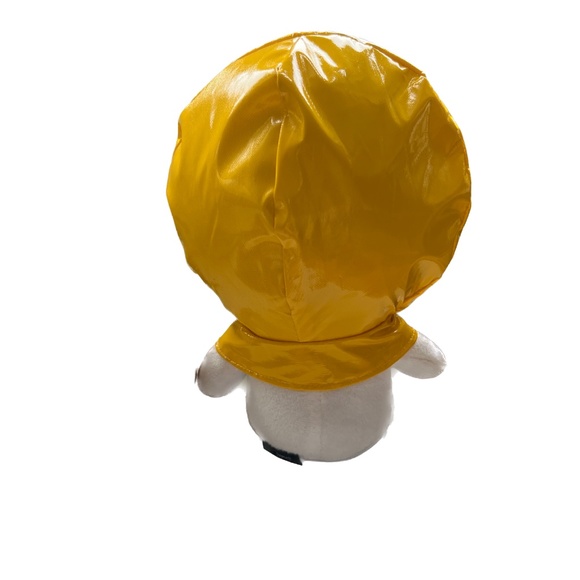 Kakao Friends Raindrop Plush Doll Little Ryan 9" Rain Coat & Boots Bright Yellow - Picture 4 of 7